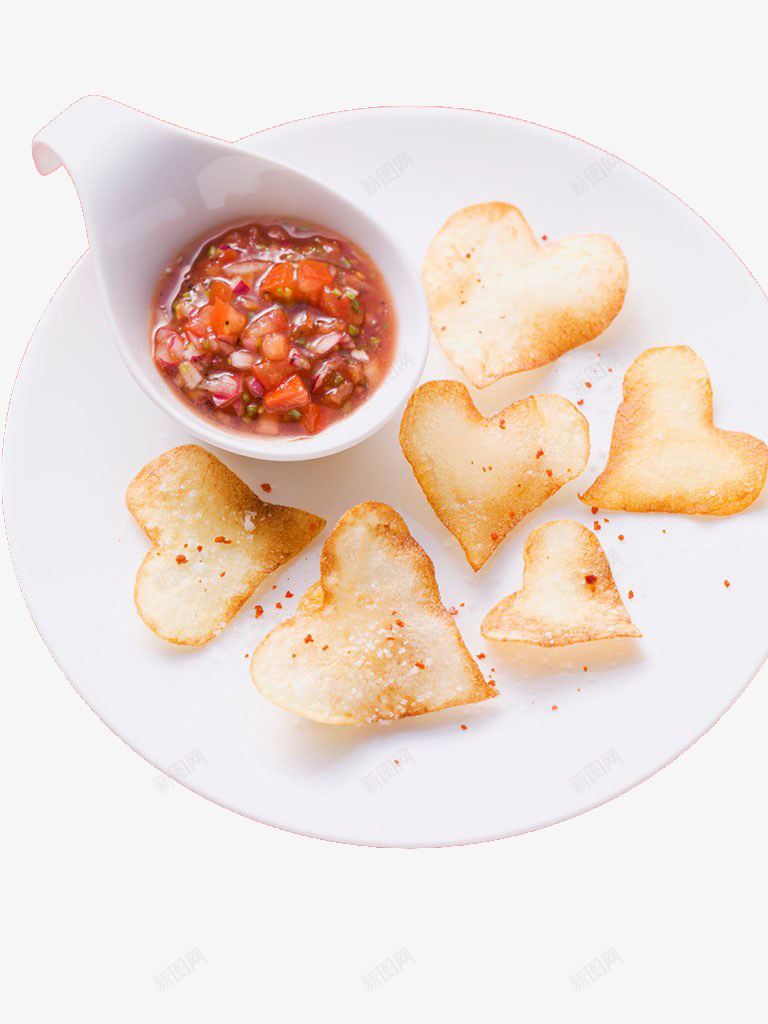 盘子里的心形薯片png免抠素材_88icon https://88icon.com 吃的 土豆 垃圾食品 心形 油炸 脆脆的 薯条 薯片 薯饼 零食 食品 马铃薯