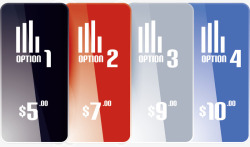 创意PPT信息标签素材