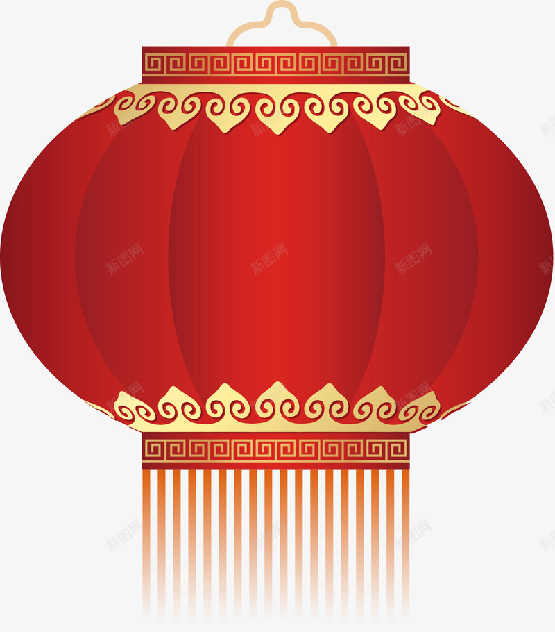 红色中国风灯笼挂饰png免抠素材_88icon https://88icon.com 新年 新春 春节 灯笼挂饰 红灯笼 红色灯笼