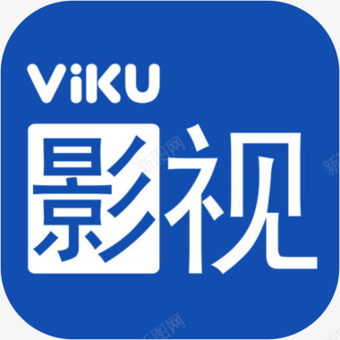 视频APP免扣PNG图手机ViKU影视软件APP图标图标