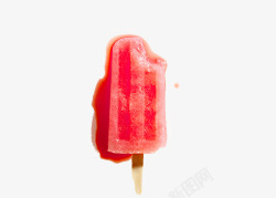 草莓味冰淇淋素材