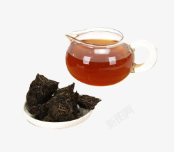 安化黑茶叶素材