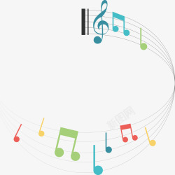 音符icon音符中国风音符矢量图图标高清图片