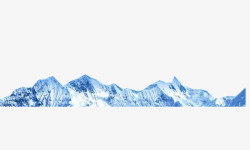 雪山海报风景冰山高清图片