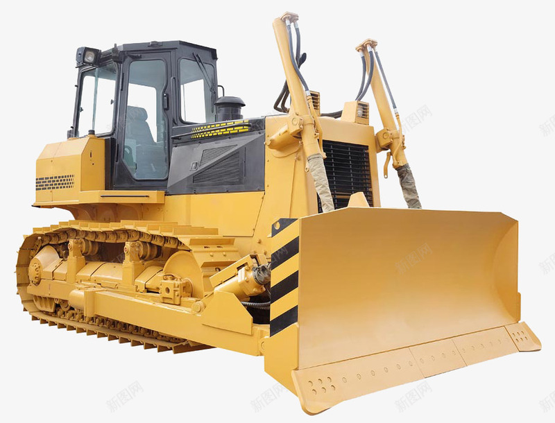 工程车png免抠素材_88icon https://88icon.com 交通工具 工程施工 工程机械施工 挖掘机 推土机 现代科技 设备 黄