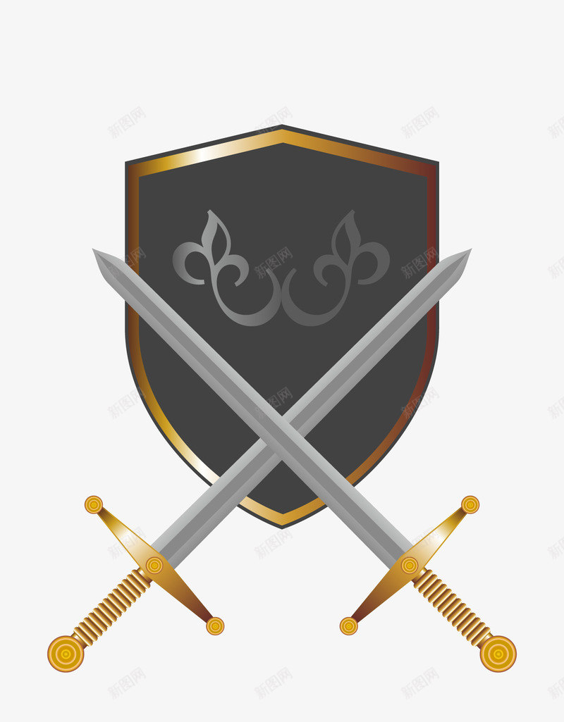 盾牌武器矢量图ai免抠素材_88icon https://88icon.com 剑 对战 战斗 武器 武器库 盾牌 矢量图 矢量素材