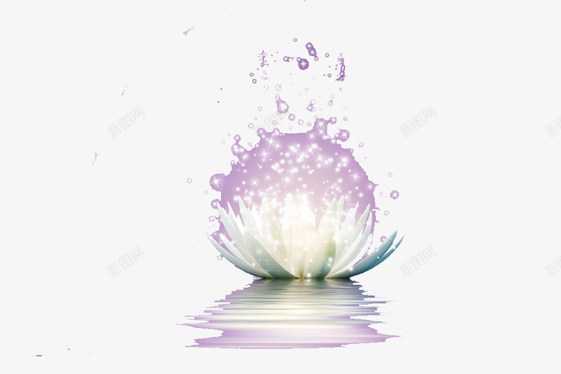 花闪光png免抠素材_88icon https://88icon.com 炫光花