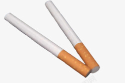 尼古丁两根香烟高清图片
