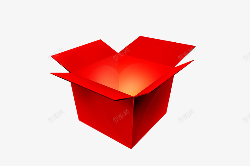 打开的红色礼盒png免抠素材_88icon https://88icon.com 圣诞礼物 开着的 正方体 正方体盒子 生日礼物 礼物盒 礼盒 空的 空礼盒 红色 红色礼盒 纸盒子 血红色