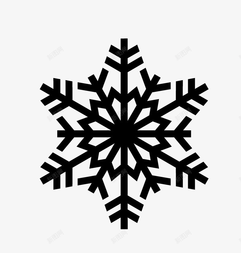 雪花图案png免抠素材_88icon https://88icon.com 剪影 剪纸 剪纸艺术 填色练习 手绘雪花 民间艺术 粗线条 装饰图案 雪花图案 黑白