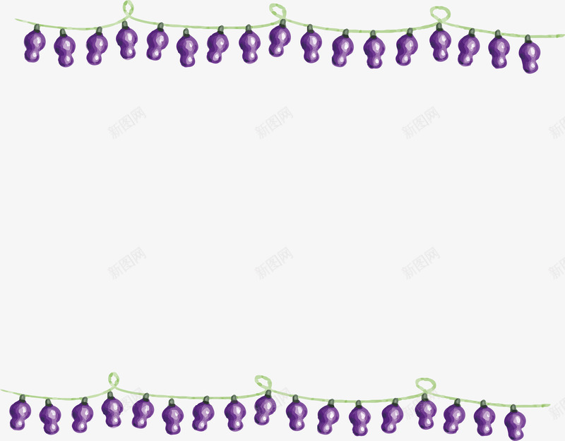 紫色葫芦形状彩灯矢量图ai免抠素材_88icon https://88icon.com 派对彩灯 矢量png 紫色彩灯 节日彩灯 葫芦 葫芦彩灯 矢量图