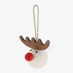 圣诞节驯鹿小鹿挂饰小玩偶创意木素材