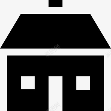 警察局房屋可爱小房子icon图标图标