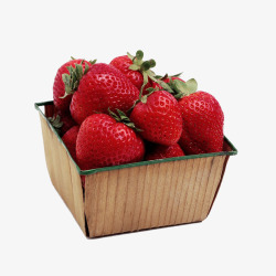 一筐草莓草莓高清图片