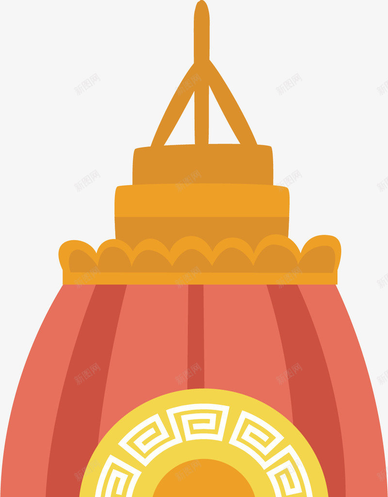 红色节日挂饰灯笼矢量图ai免抠素材_88icon https://88icon.com 中秋灯笼 中秋节 挂饰灯笼 灯笼 矢量png 红色灯笼 矢量图