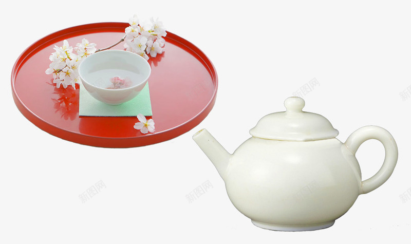 简单白瓷茶壶陶具png免抠素材_88icon https://88icon.com 产品实物 杏花 白瓷茶具 简单大方