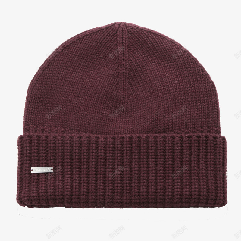 褐色折叠帽子png免抠素材_88icon https://88icon.com 下雪天保暖 产品实物 男士 针织帽子