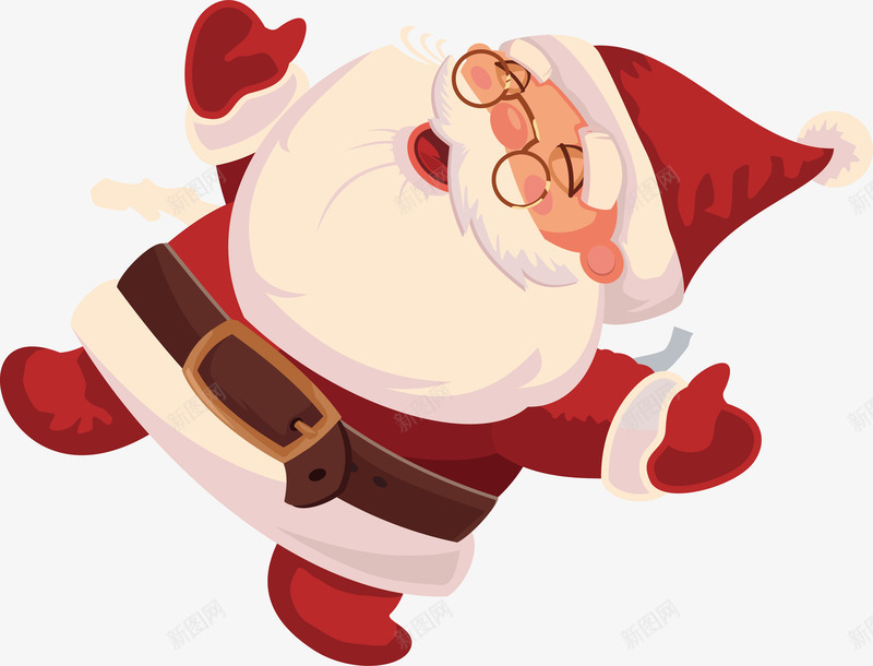 躺着的圣诞老人矢量图ai免抠素材_88icon https://88icon.com 圣诞 圣诞夜 圣诞快乐 圣诞挂饰 圣诞狂欢 圣诞礼物 圣诞节装饰 圣诞装饰 老人 躺着 矢量图