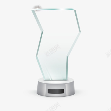 玻璃的瓶子精致奖杯图标图标