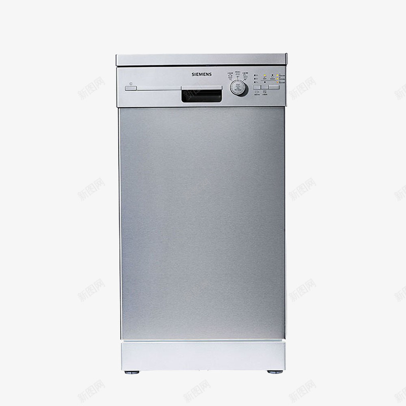 西门子原装进口洗碗机png免抠素材_88icon https://88icon.com 实物 家用 家电 洗碗机 银色