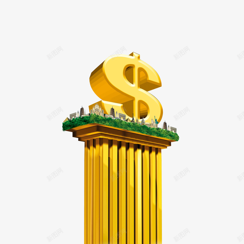 金钱创意银行宣传png免抠素材_88icon https://88icon.com 个人业务 创意 办理 符号 贷款 金钱 银行卡 银行宣传 黄色