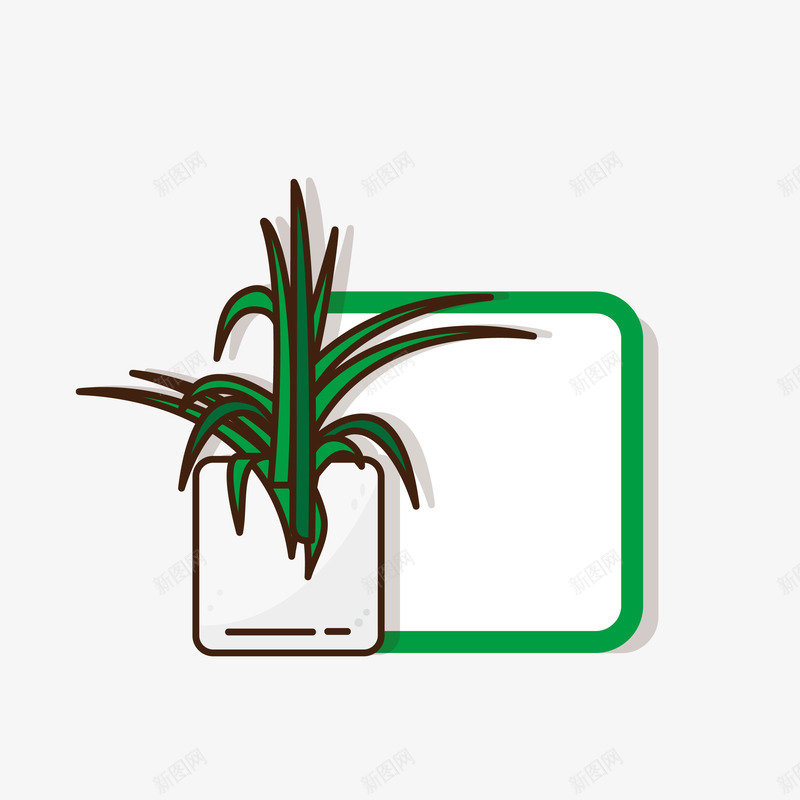 标签绿色植物盆栽矢量图ai免抠素材_88icon https://88icon.com PPT装饰 banner 书签 书签标签 插画装饰 标签 植物盆栽 盆栽 装饰 装饰图案 矢量图