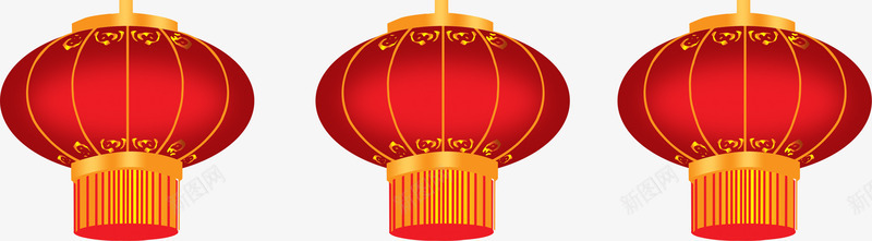 红色灯笼元旦快乐春季背景png免抠素材_88icon https://88icon.com 元旦 快乐 春季 灯笼 红色 背景