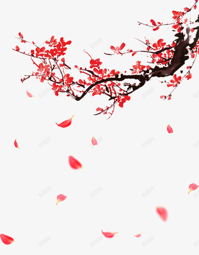 海报创意中国风涂鸦梅花png免抠素材_88icon https://88icon.com 创意 国风 梅花 海报 涂鸦 涂鸦主题