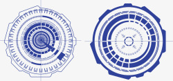 科技线摄影图科技线圈高清图片