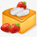 奶油蛋糕草莓奶油Cakeicons图标图标