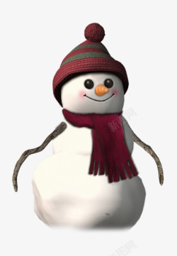 3d打招唿雪人3D雪人高清图片