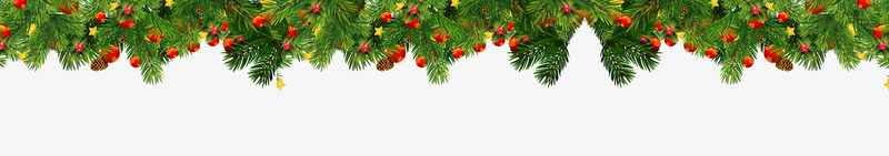 圣诞松枝装饰png免抠素材_88icon https://88icon.com 圣诞球 圣诞节 圣诞节海报素材 圣诞节装饰 松枝 树叶 绿色 节日
