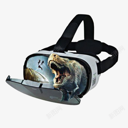 虚拟现实体验png免抠素材_88icon https://88icon.com VR VR世界 VR技术 VR眼镜 科技 虚拟现实眼镜