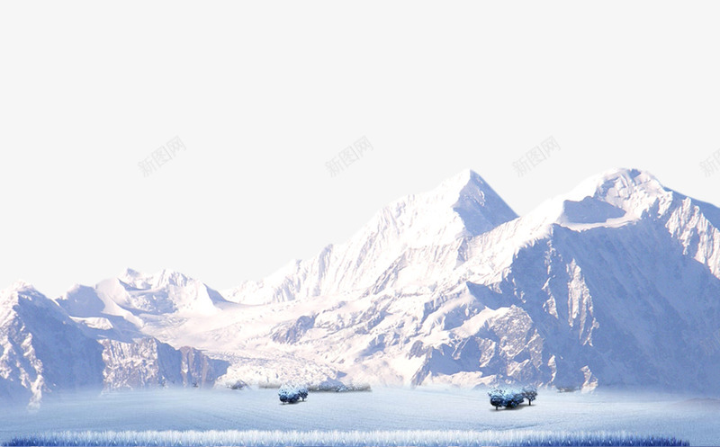 山脚下的雪地png免抠素材_88icon https://88icon.com 山峰 山脚 雪地 雪山 雪山坡