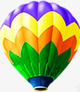 彩色氢气球庆元旦迎新年海报素材