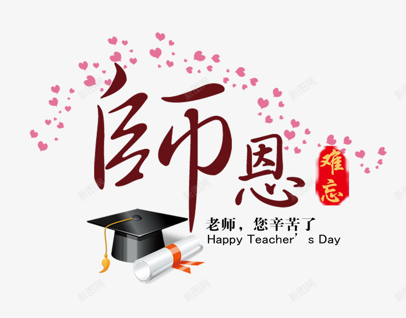 感恩png免抠素材_88icon https://88icon.com 上课 下课 值日 学校 学生 感恩 教师节 粉笔 老师 黑板