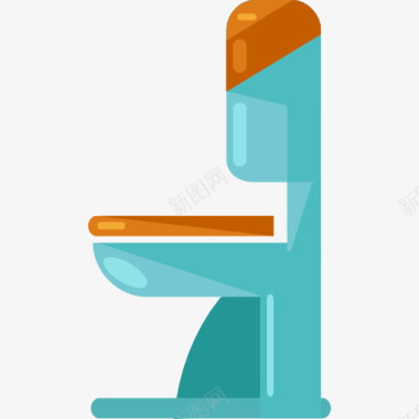 家具和家居厕所图标图标
