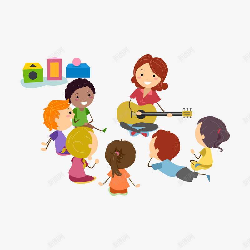 音乐课学习吉他矢量图ai免抠素材_88icon https://88icon.com 乐器 卡通 吉他 听课 学习 学生 小朋友音乐 弹奏 手绘学生 插画 矢量图 老师 认真 认真学习 课程 音乐课 音乐课堂