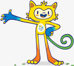 奥运会吉祥物2016年里约奥运会吉祥物高清图片