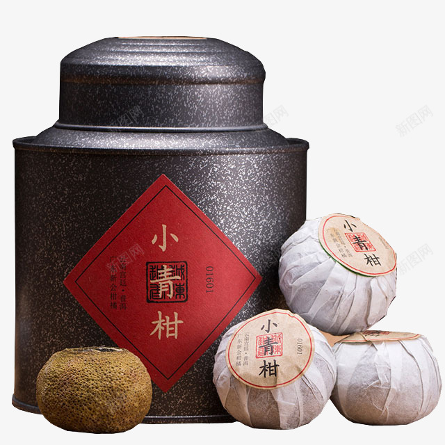 茶叶png免抠素材_88icon https://88icon.com 产品实物 大图网 小青柑 小青柑茶叶 茶叶