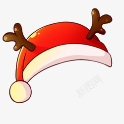 手绘卡通圣诞节红色帽子png免抠素材_88icon https://88icon.com 卡通 圣诞节 帽子 红色