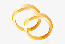 钻戒对戒指环求婚黄色素材