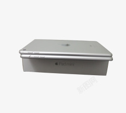 两个银色ipadmini4叠放素材