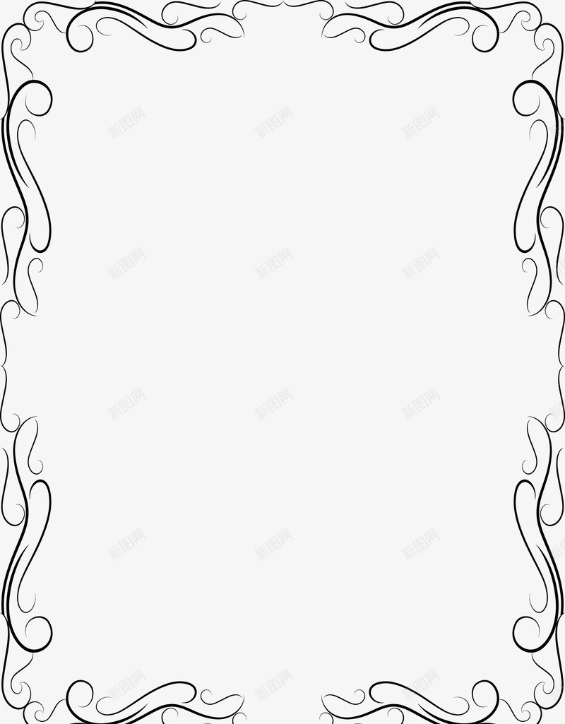 花纹边框方形边框png免抠素材_88icon https://88icon.com PPT边框 中国边框 中国风 中式花纹 中式风格 古典 回字纹 文本框 简约边框 线描花纹 花纹边框