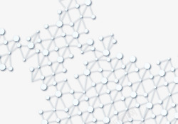 化学科技白色粒子结构简约科技感纹路高清图片