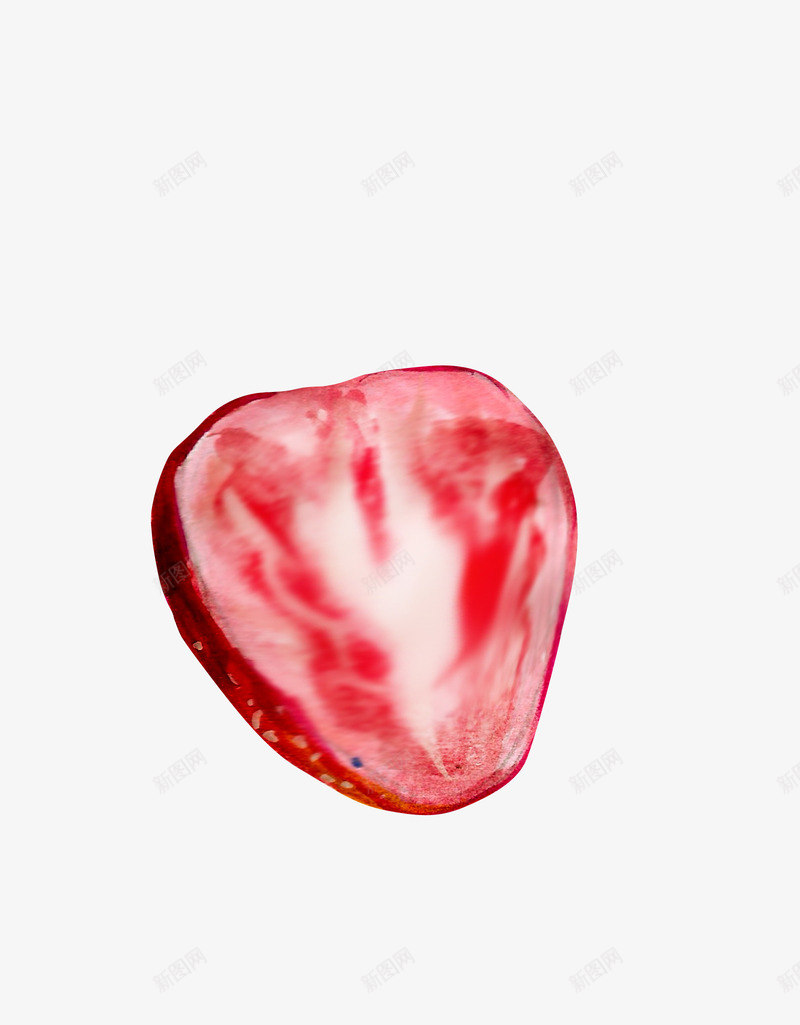 切开的草莓png免抠素材_88icon https://88icon.com png图形 png装饰 手绘 水果 草莓 草莓剖面 装饰 食物