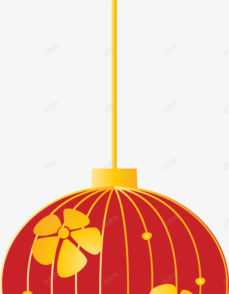 春节红色灯笼挂饰png免抠素材_88icon https://88icon.com 中国风 喜庆 新春灯笼 春节灯笼 灯笼挂饰 红色灯笼