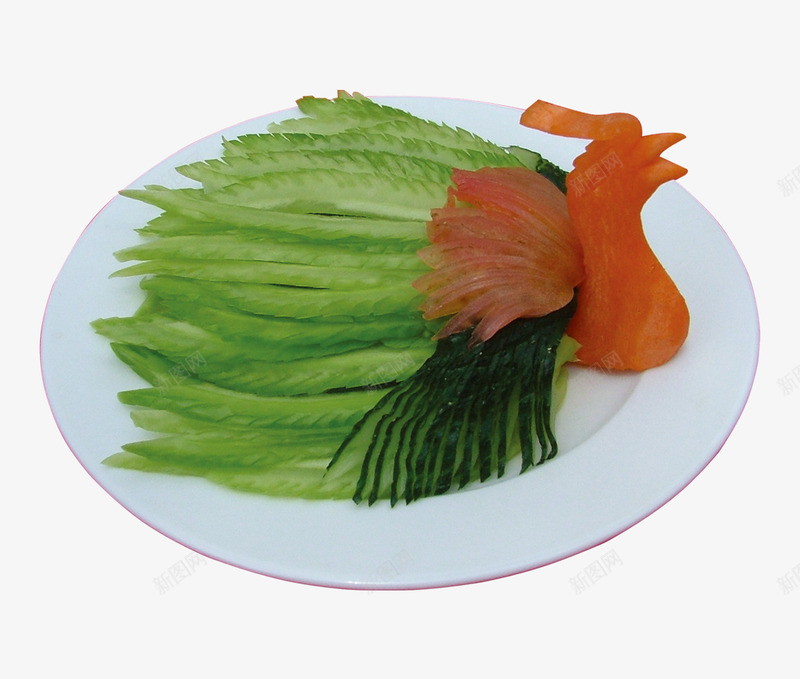 食物凉菜png免抠素材_88icon https://88icon.com 凉菜 拌菜 食物 黄瓜丝