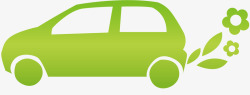 排放绿色汽车高清图片