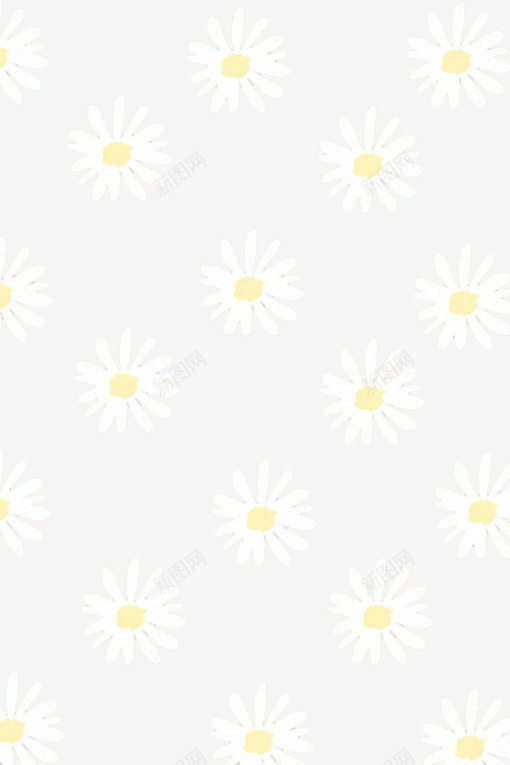 白色菊花背景图png免抠素材_88icon https://88icon.com 插画 菊花图案背景 边框 镂空